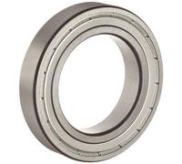 FAG 6010 - 2zr-c3 Deep Groove Ball Bearing, sola fila, doble apantallado, jaula de acero, C3 Remoción, métricas, 50 mm Id, 80 mm OD, 16 mm de ancho 8500rpm máxima velocidad de rotación, 3600lbf estática capacidad de carga, capacidad de carga dinámica 4860lbf