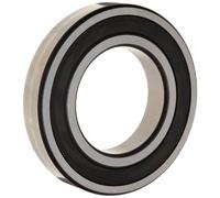 FAG 6214 - 2RSR Radial rodamientos, sola fila, ABEC 1 Precision, doble sellado, jaula de acero, normal Limpieza, métricas, 70 mm ID, 125 mm OD, 24 mm de ancho, 3400RPM máxima velocidad de rotación, 10000lbf estática capacidad de carga, capacidad de carga dinámica 14000lbf