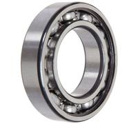 FAG 6301 Radial rodamientos, sola fila, ABEC 1 Precision, Open, jaula de acero, normal Limpieza, métricas, 12 mm ID, 37 mm OD, 12 mm de ancho, 53000rpm máxima velocidad de rotación, 950lbf estática capacidad de carga, capacidad de carga dinámica 2200lbf