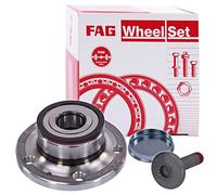 FAG Juego de cojinete de rueda 713 6110 00 32mm Diámetro exterior: 136,5mm con anillo sensor ABS Compatible con VW Passat B8 Variant 3G5, CB5 GOLF VI 5K1 Passat B7 Variant 365 Touran 5T1 TOURAN 1T3