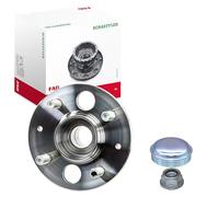 FAG Juego de cojinete de rueda 713 6270 90 Eje trasero 28mm Diámetro exterior: 135,9mm con anillo sensor ABS Compatible con HONDA Jazz II Hatchback GD, GE3, GE2