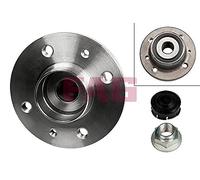 FAG Juego de cojinete de rueda 713 6308 90 Eje trasero 25mm Diámetro exterior: 132,8mm con anillo sensor ABS