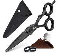 Fagaci Tijeras Peluqueria Profesional 6 Pulgadas Acero 440C Para una Precisión Superior, Afilado Duradero Tijeras Cortar Pelo Cuchillas Extremadamente Afiladas