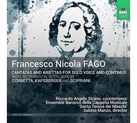 Fago Nicola - Fago, Francesco Nicola : Cantates pour Voix Seul et Continuo