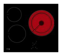 Fagor 3VFT-33AC Placa Vitrocerámica 3 Zonas Negra