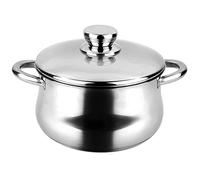 Fagor 78595 Olla Inox Silverinox + Tapa Acero Inoxidable, Multicolor, D 20 cm