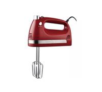 Fagor Batidora de Varillas 2 en 1 con Pie Batidor 350 W Turbo Rojo FG1819 | Batidora amasadora y batidora de mano · 5 velocidades · Botón Eject · Varillas, ganchos amasadores y vaso medidor