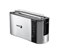 Fagor - Bigtoast Steel 6 2 rebanada(s) 1000 W Negro, Acero inoxidable