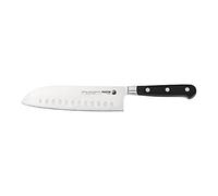 Fagor Couper Cuchillo Profesional Cocina Santoku con Punta 18 cm Hoja Acero Inoxidable Grosor 2,5 mm, Ideal para Cortar Carnes y Verduras, Mango Ergonómico