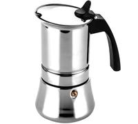 Fagor Etnica - Cafetera Italiana 10 Tazas, 500ml, Acero Inoxidable, Todo Tipo de Cocinas, Inducción, Mango Ergonómicos de Nylon, Café, Moka, Expresso