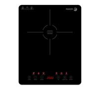 Fagor Lexie - Placa de Inducción 2000W, Pantalla Táctil, Ultra Slim, 6 Funciones, 9 Niveles de Calentamiento, Temporizador 60 Min, Regulador 80-200º, Bloqueo, Protección Sobrecalentamiento.