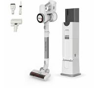 Fagor FG6415 Aspirador Escoba Inalámbrico 2 en 1, 300W, Autonomía 60 min, Con Base Autolimpiante, Tubo Flexible, 3 Velocidades