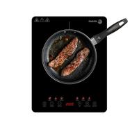 Fagor Lexie - Placa de Inducción 2000W, Pantalla Táctil, Ultra Slim, 6 Funciones, 9 Niveles de Calentamiento, Temporizador 60 Min, Regulador 80-200º, Bloqueo, Protección Sobrecalentamiento.