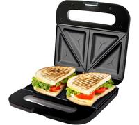Fagor Sandwichera 750W - Placas desmontables, revestimiento antiadherente, almacenamiento vertical, indicador luminoso, corte térmico de seguridad, compacta y fácil de limpiar