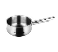 Fagor Silverinox Cazo Inducción 12 cm, 0,7 Litros Acero Inoxidable 18/10, Cazo Leche con Fondo Difusor de Triple Capa, Apto para Todas las Cocinas, Vitrocerámica, Gas, Horno, Lavavajillas