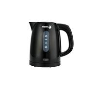 Hervidor de Agua Eléctrico 1L, Tetera Eléctrica Compacta para Té, Café e Infusiones, Libre de BPA, Apagado Automático, Filtro Antical Extraíble, Diseño Negro Mate, FAGOR Teya Noir