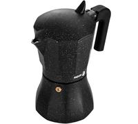 Fagor Tiramisu - Cafetera Italiana 6 Tazas, 300ml, Aluminio Extra-Grueso, NO APTA PARA INDUCCIÓN, Pomo y Mangos Ergonómicos con Toque Frío, Café