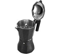 Fagor Tiramisú Cafetera Italiana Aluminio, Express, 6 Tazas Café, Apta para Cocinas, Vitrocerámica, Gas, Eléctrica, Junta de Silicona Gran Durabilidad