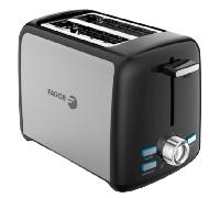fagor toastpro 7 2 rebanada s 800 w negro acero inoxidable
