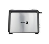 FAGOR ToastPro Tostador, 2 Ranuras, Control Regulable, Función Automática, Acabado Inoxidable, Diseño Compacto y Elegante