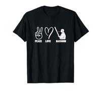 Fagot Paz Amor Fagot Orgullosos Hombres Fagot Jugador Camiseta