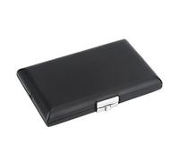 Fagot Reeds Box PU Funda de Cuero con Ranuras para cañas de 6 Piezas