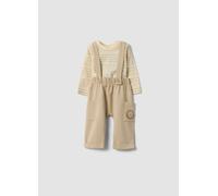 FAGOTTINO, Baby Set In Pure Beige Organic Cotton, Bebé Niño, Beige Claro, Talla: 3-6