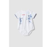FAGOTTINO, Body De Bebé Blanco De Algodón Puro Con Mickey Mouse, Bebé Niño, Blanco roto, Talla: 6-9