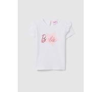 FAGOTTINO, Camiseta De Niña De Algodón Blanco Regular Fit Con Logo De Barbie, Niña, Blanco óptico, Talla: 18-24