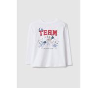 FAGOTTINO, Camiseta Infantil Blanca De Puro Algodón Regular Fit Con Tigre, Niño, Blanco óptico, Talla: 24-30