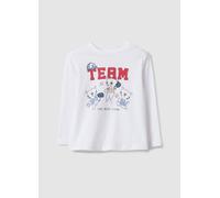 FAGOTTINO, Camiseta Infantil Blanca De Puro Algodón Regular Fit Con Tigre, Niño, Blanco óptico, Talla: 30-36