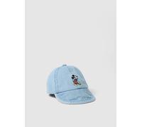 FAGOTTINO, Gorra De Béisbol De Algodón Puro Azul Celeste Para Niños Con Mickey Mouse, Niño, Azul Azur, Talla: 42-44
