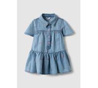 FAGOTTINO, Vestido De Mezcla De Algodón Denim Azul Para Niñas Con Arcoíris, Niña, Azul claro, Talla: 30-36