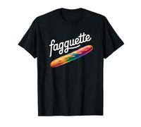 Fagquette Rainbow Bread Humorístico LGBTQ Pride Bakery Divertido Camiseta