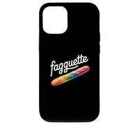 Fagquette Rainbow Bread Humorístico LGBTQ Pride Bakery Divertido Carcasa para iPhone 12/12 Pro