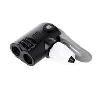Faguo Bicicleta Bicicleta Bomba Boquilla Válvula Conector Adaptador Doble Cabezal Bombeo Piezas Herramientas