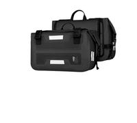 FAHBSTR Bolsa De Alforja Bolsa para Motocicleta Impermeable Asiento Trasero Bolsas Maletero Portaequipajes Viaje Sillín Portátil Ciclismo Exterior 60L 66L 40L(60L Black)
