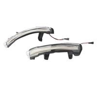 FAHBSTR Intermitentes Para Automóviles Para Nissan Para Kicks P15 1,6 2016 2017 2018 2019 2020 2021 2022 Conjunto Indicadores LED Luz Giro Espejo Lateral Tipo Alerón(Claro)