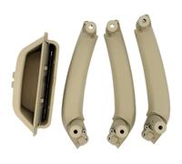 FAHBSTR Manija Interior Puerta Para BMW X3 X4 F25 F26 2010-2017 Manija Puerta LHD RHD Panel Interior Delantero Izquierdo Automóvil Cubierta Embellecedora(Lhd 4pcs Set Beige)