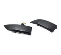 FAHBSTR Retrovisor Indicador Para M&EGANE 3 MK3 III RS 2008-2016 BZ KZ DZ Luz Intermitente Dinámica Espejo Señal Giro LED(Dynamic Smoked)