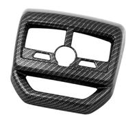 FAHBSTR Tira Decorativa para P&eugeot 5008 2017-2020 Embellecedor Cubierta Salida Aire Acondicionado Trasero(Carbon Fiber Look)