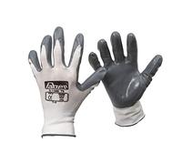 Faher - Guante Nitrilo Gris Económico T.9