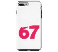 FAHHH 67 Fun Six Seven 6 7 Meme Gen Z Alpha 67 FAHH Carcasa para iPhone 7 Plus/8 Plus