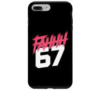 FAHHH 67 Fun Six Seven 6 7 Meme Gen Z Alpha 67 FAHH Carcasa para iPhone 7 Plus/8 Plus