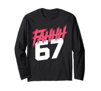 FAHHH 67 Fun Six Seven 6 7 Meme Gen Z Alpha 67 FAHH Manga Larga