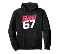 FAHHH 67 Fun Six Seven 6 7 Meme Gen Z Alpha 67 FAHH Sudadera con Capucha