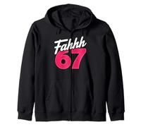 FAHHH 67 Fun Six Seven 6 7 Meme Gen Z Alpha 67 FAHH Sudadera con Capucha