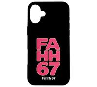 FAHHH Fun Six Seven 6 7 Meme FAHH Carcasa para iPhone 16 Plus