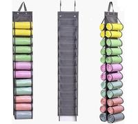 Fahibin Organizador plegable de tela Oxford para armario,Organizador para mallas,Organizador Colgante para Yoga con 24 bolsillos,Para pantalones de yoga, ropa, ropa interior, calcetines