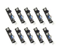 Fahoujs 10pcs KY033 Line Tracking Sensoring Con Sensibilidad Ajustable Para La Navegación Robot Para La Automatización De Coches Electrónicos